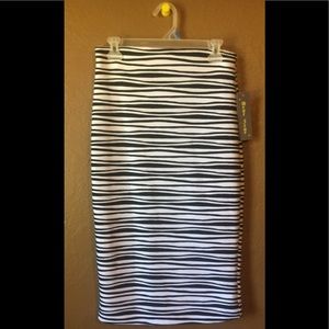 Comfort stretch pencil skirt